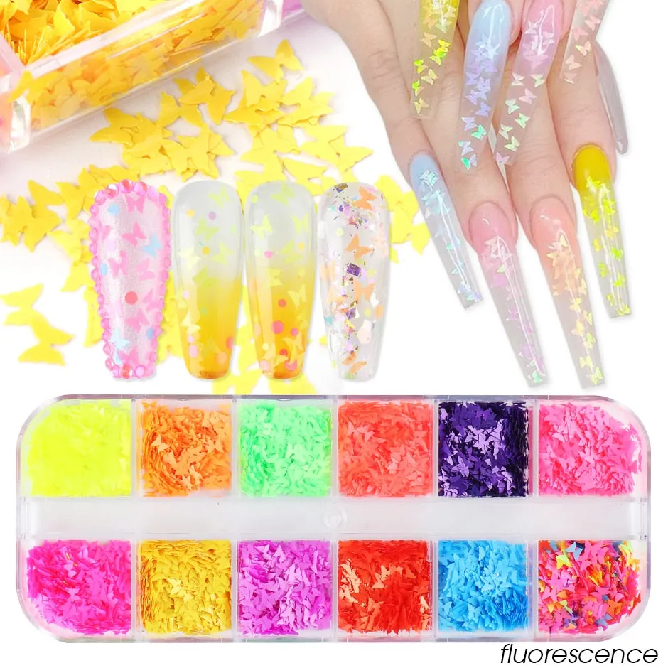 12 Grid Nail Art Rhinestones
