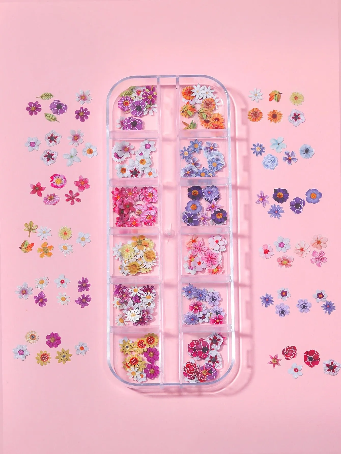 12 Grid Nail Art Rhinestones