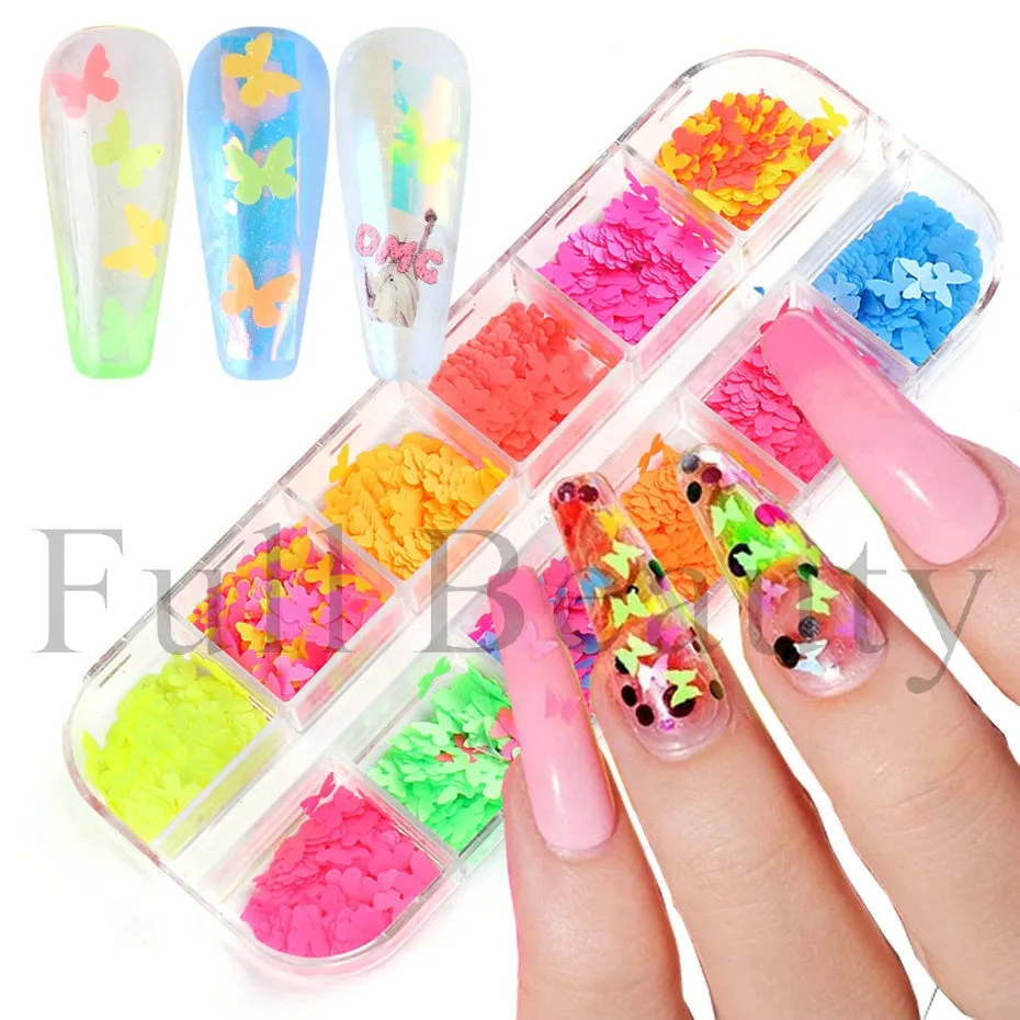 12 Grid Nail Art Rhinestones