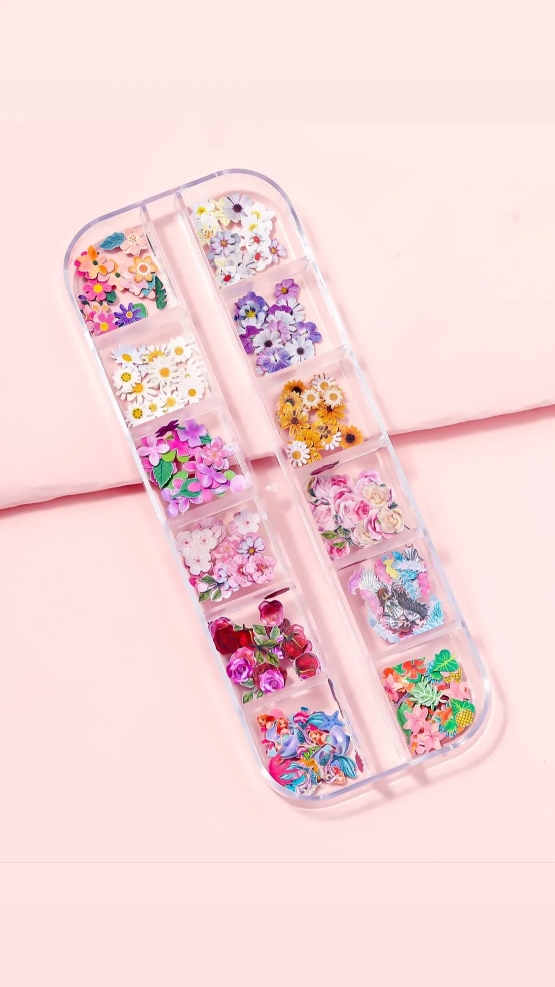 12 Grid Nail Art Rhinestones