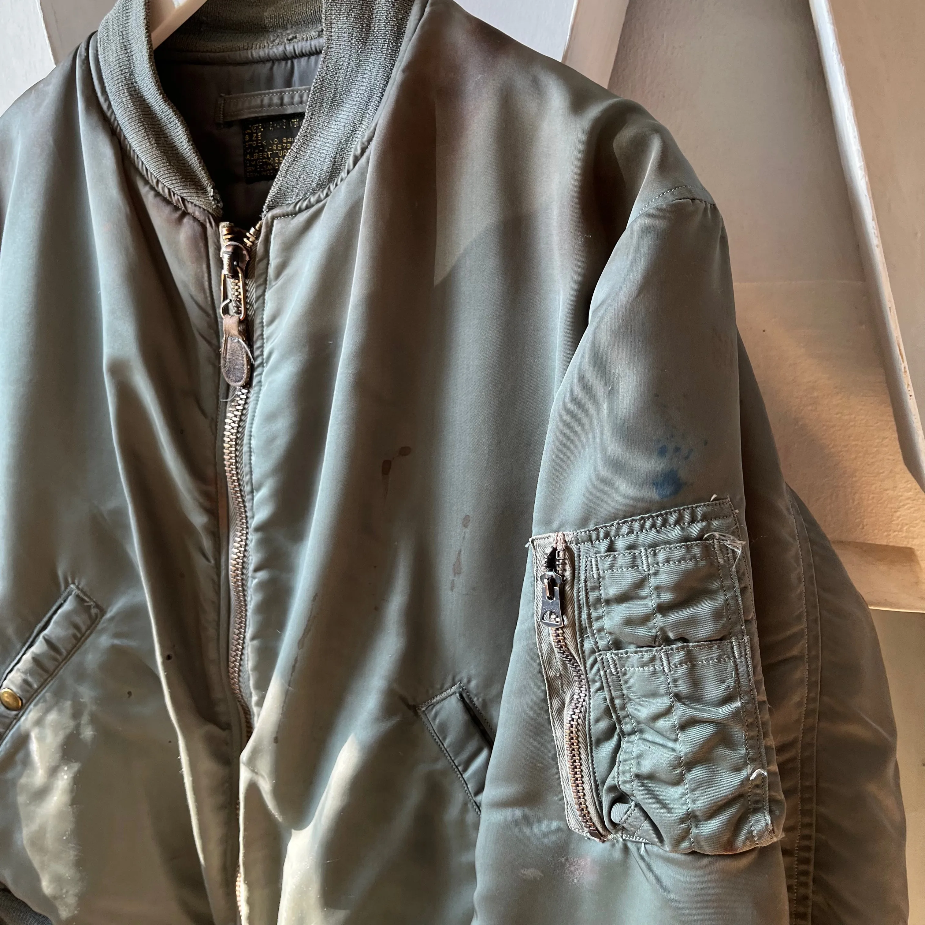 50's MA-1 Flight Jacket - Large