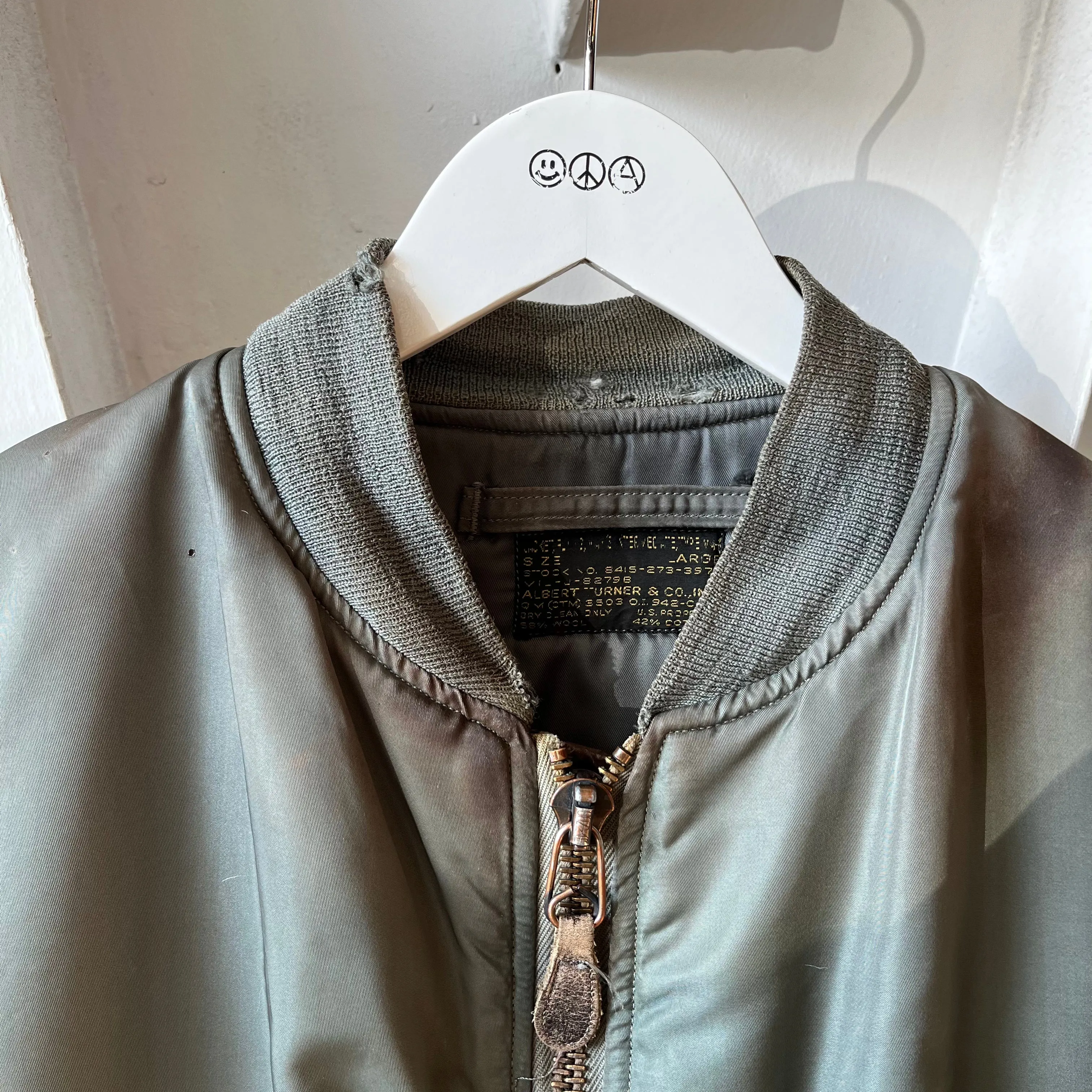 50's MA-1 Flight Jacket - Large