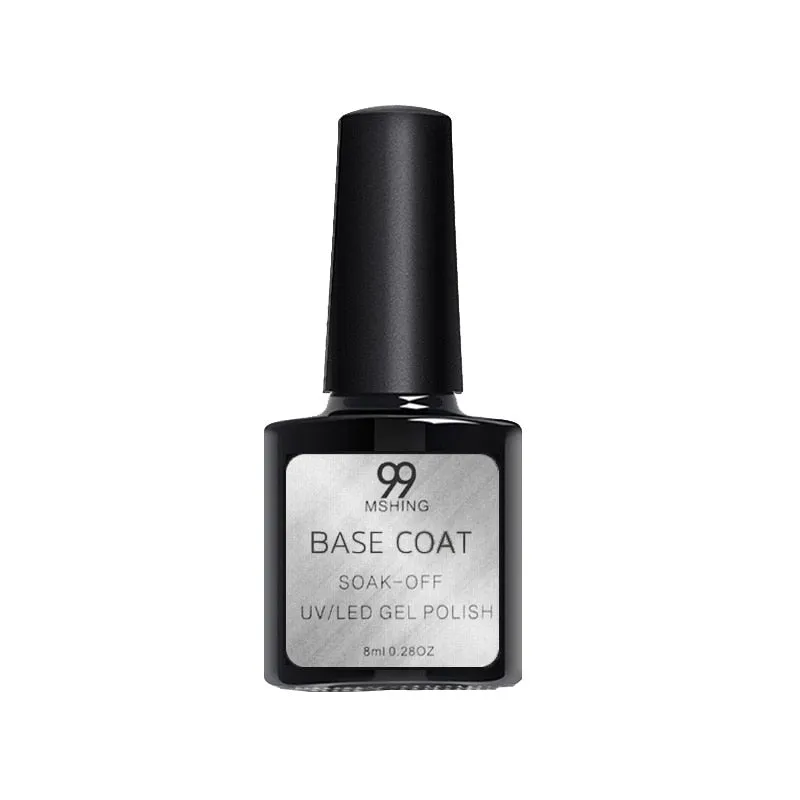 8ml UV Gel Nail Polish Top coat 2pcs Base and Top coat Varnishes Nail Gel primer Long Lasting Soak off  UV Gel Nail Art Manicure