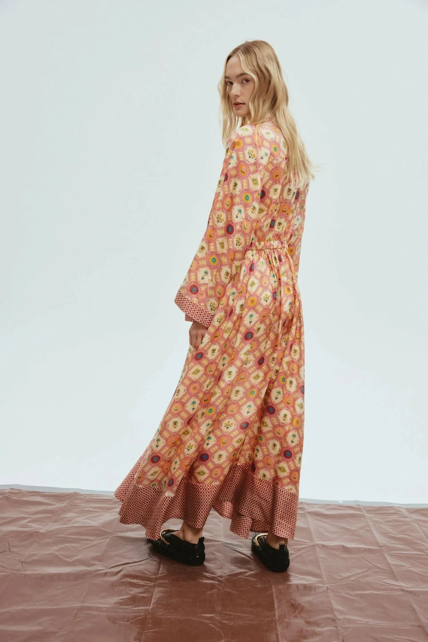 Alemais Omen Shirtdress Print Size 14