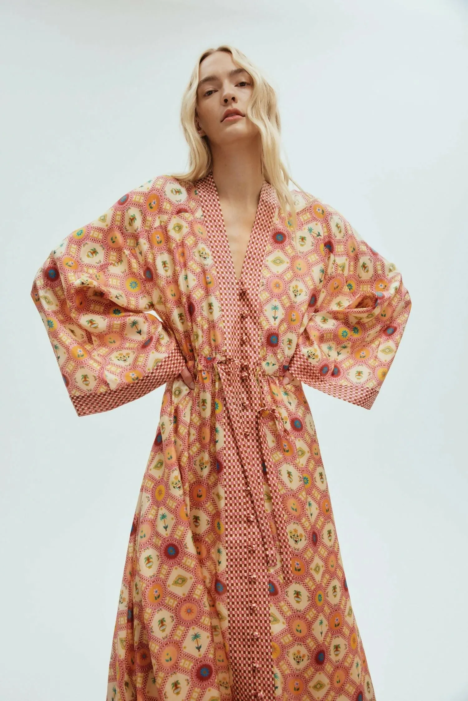 Alemais Omen Shirtdress Print Size 14