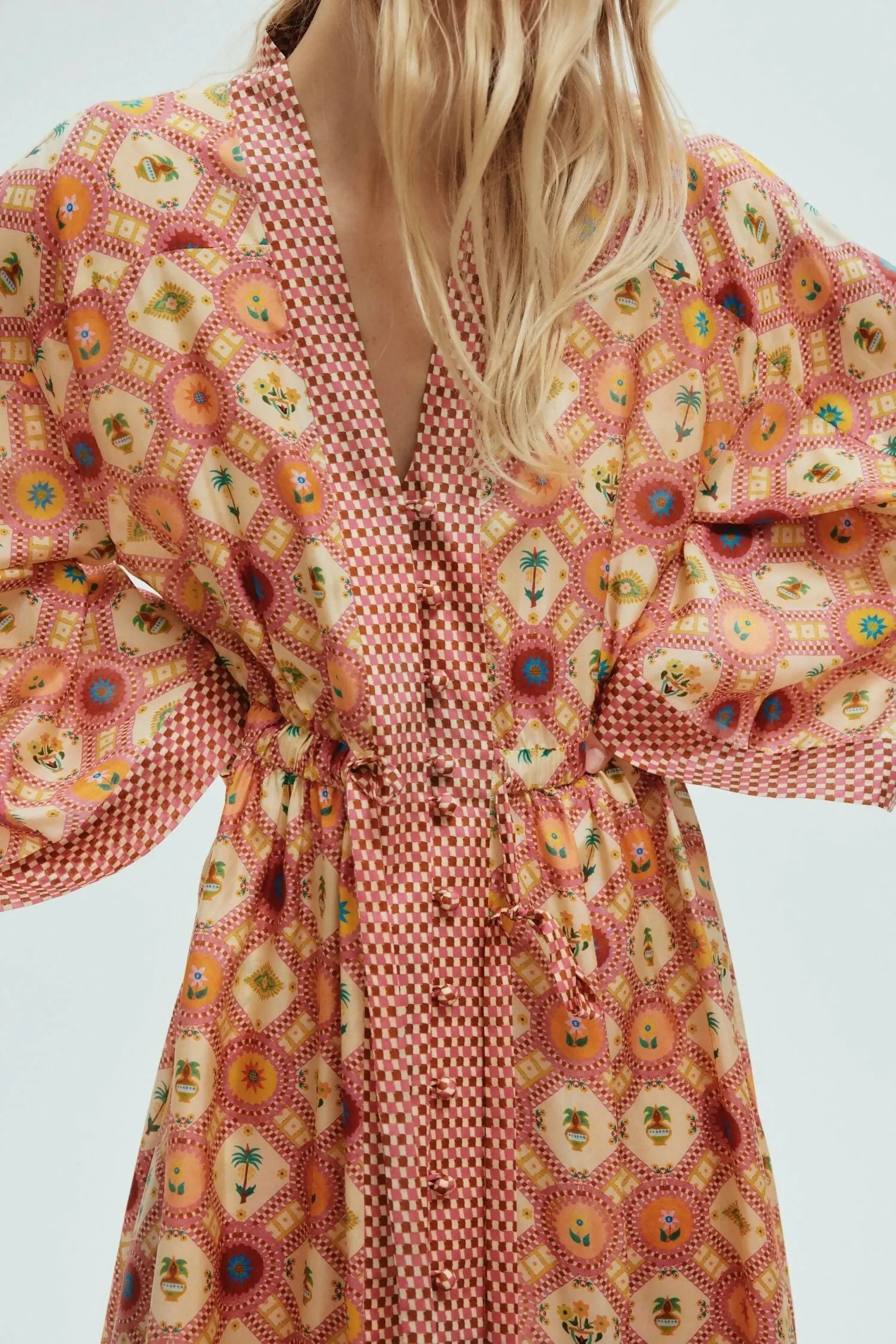 Alemais Omen Shirtdress Print Size 14