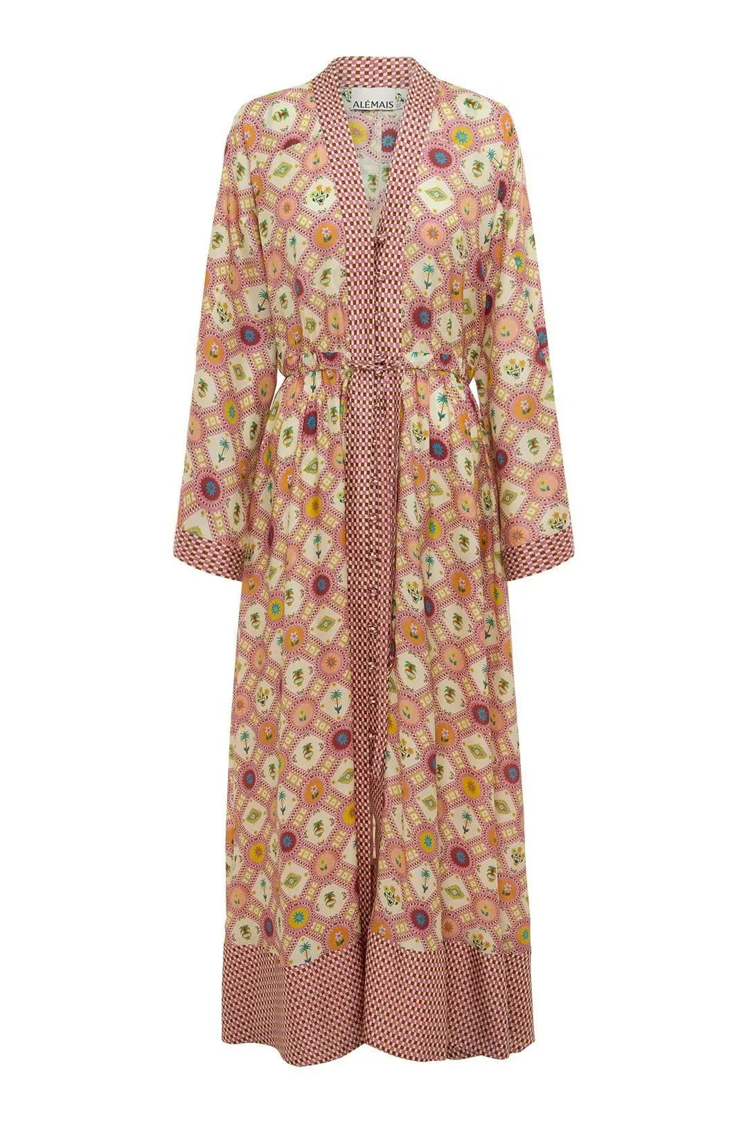 Alemais Omen Shirtdress Print Size 14