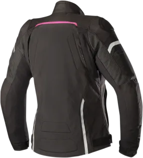 ALPINESTARS Stella Hyper Drystar Jacket - Black/Pink - Small 3214718-1039-S