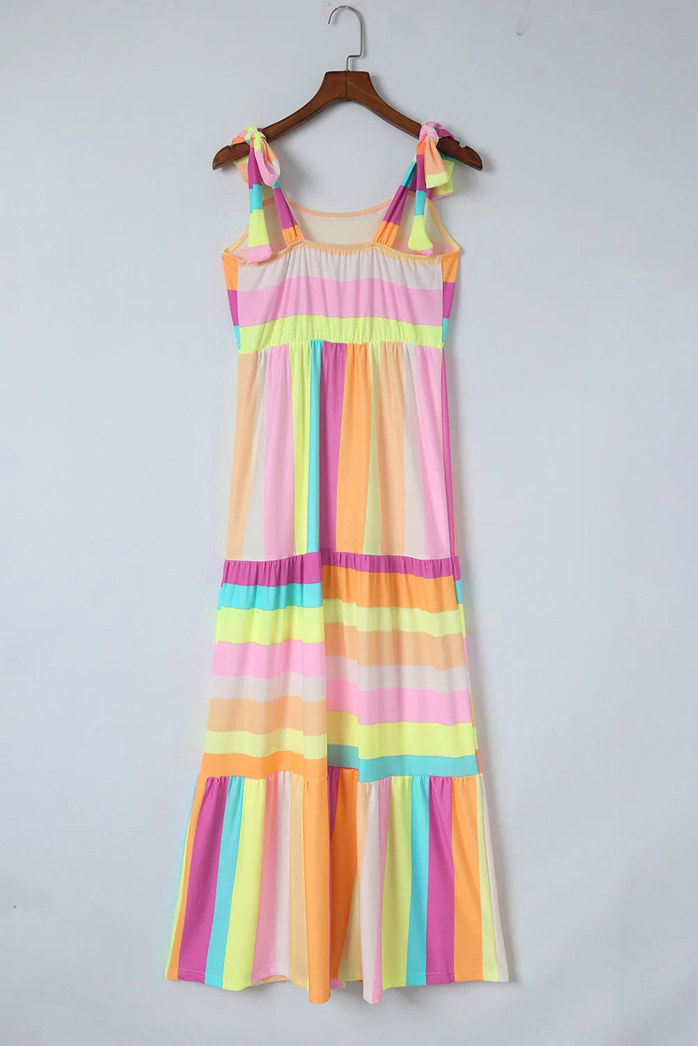 *APP EXCLUSIVE* Striped Sleeveless Maxi Dress