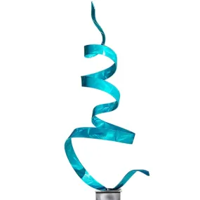 Aqua Twist with Silver Base
