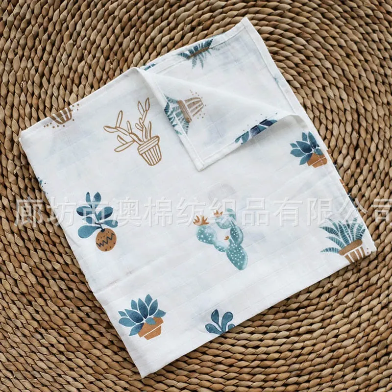 Baby Towels Scarf Swaddle bath Towel Newborns Handkerchief Bathing Feeding Face Washcloth Wipe