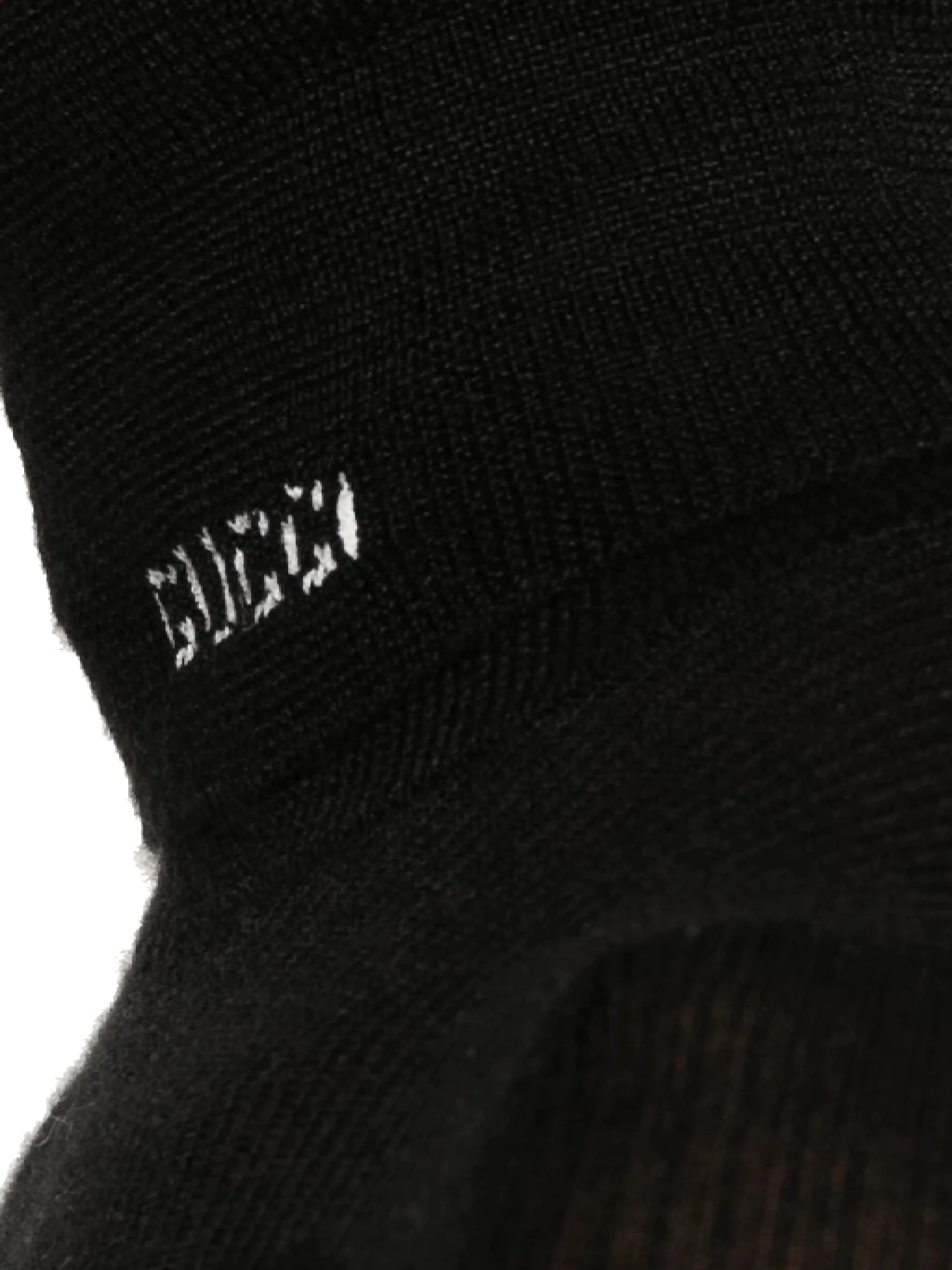 Black Cashmere and Silk Turtleneck Top