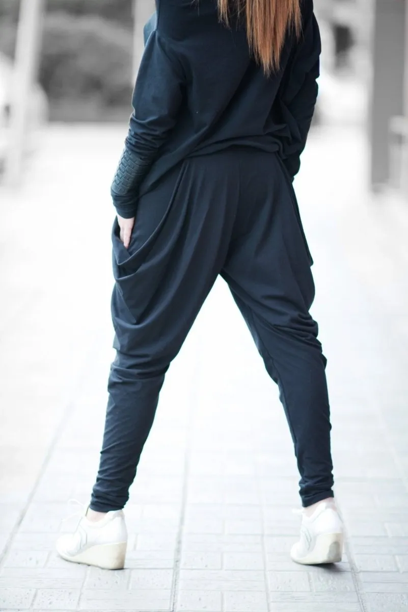 Black Jersey Pants TONY