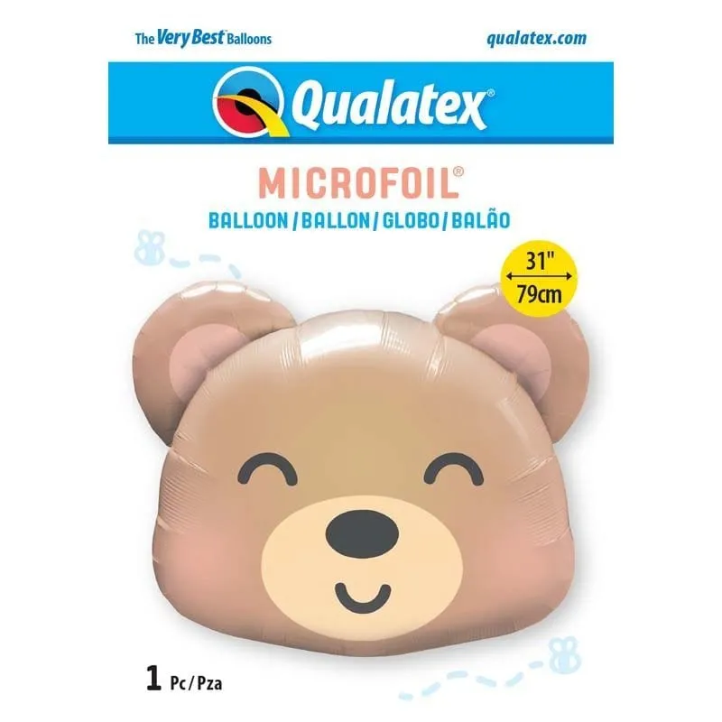 Brown Bear Foil Balloon