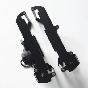 Carbon Teck - Radiator Braces (2 Stroke Husqvarna)