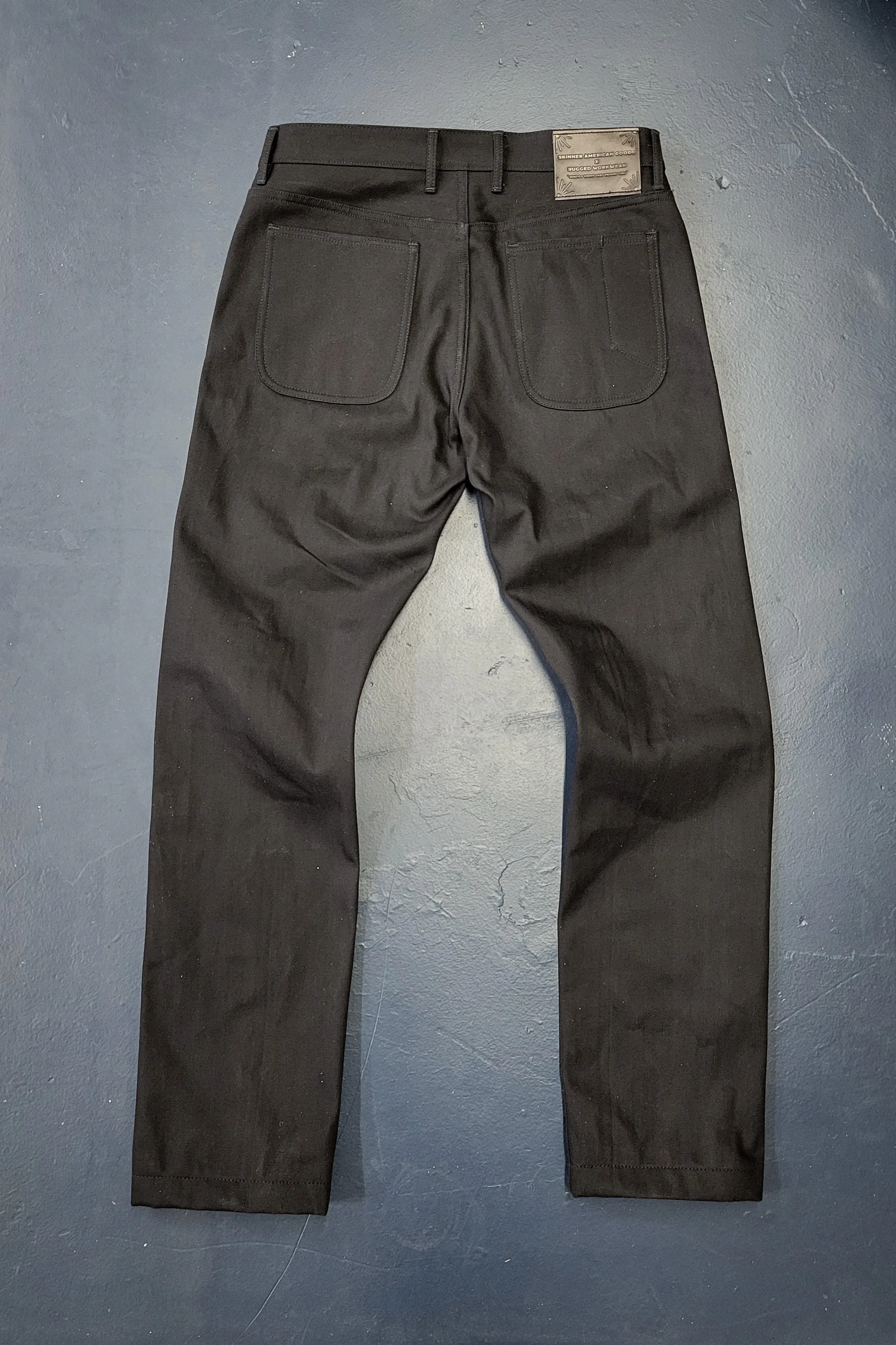 Casual Denim Pants - 13.5oz. Vidalia Mills Black Selvedge Denim