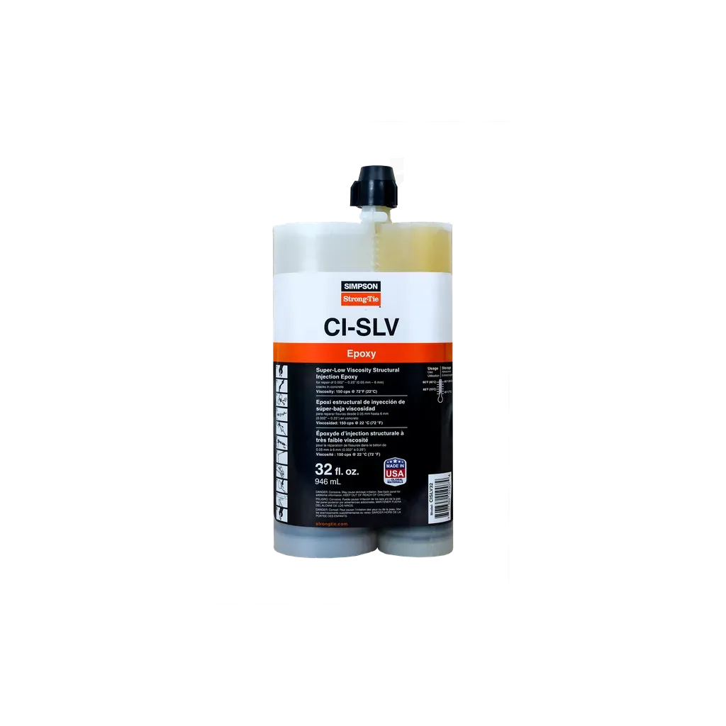 CI-SLV Super-Low-Viscosity Structural Injection Epoxy (32 oz.)