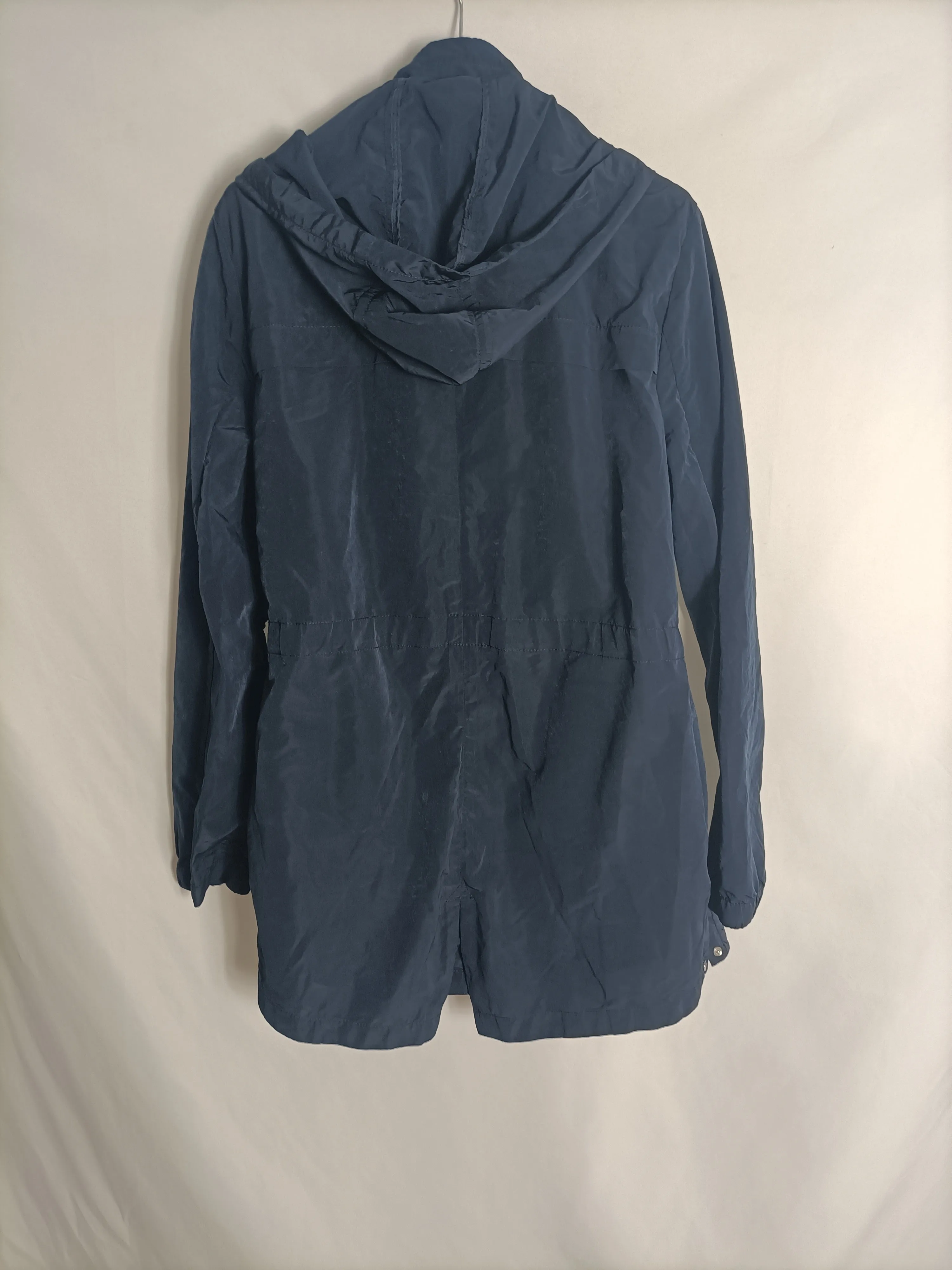 CLOCKHOUSE. Parka fina azul marino T.40