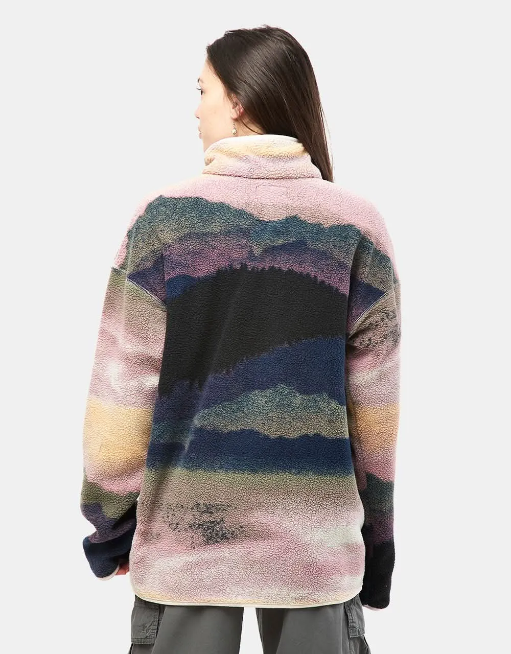 Columbia Helvetia™ II Printed Half Snap Fleece - Collegiate Navy Dolomites
