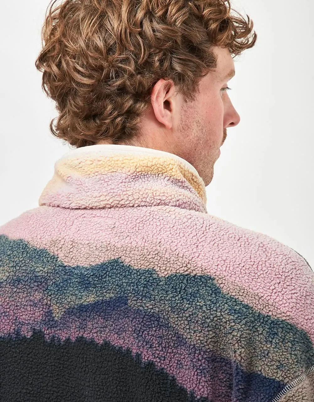 Columbia Helvetia™ II Printed Half Snap Fleece - Collegiate Navy Dolomites