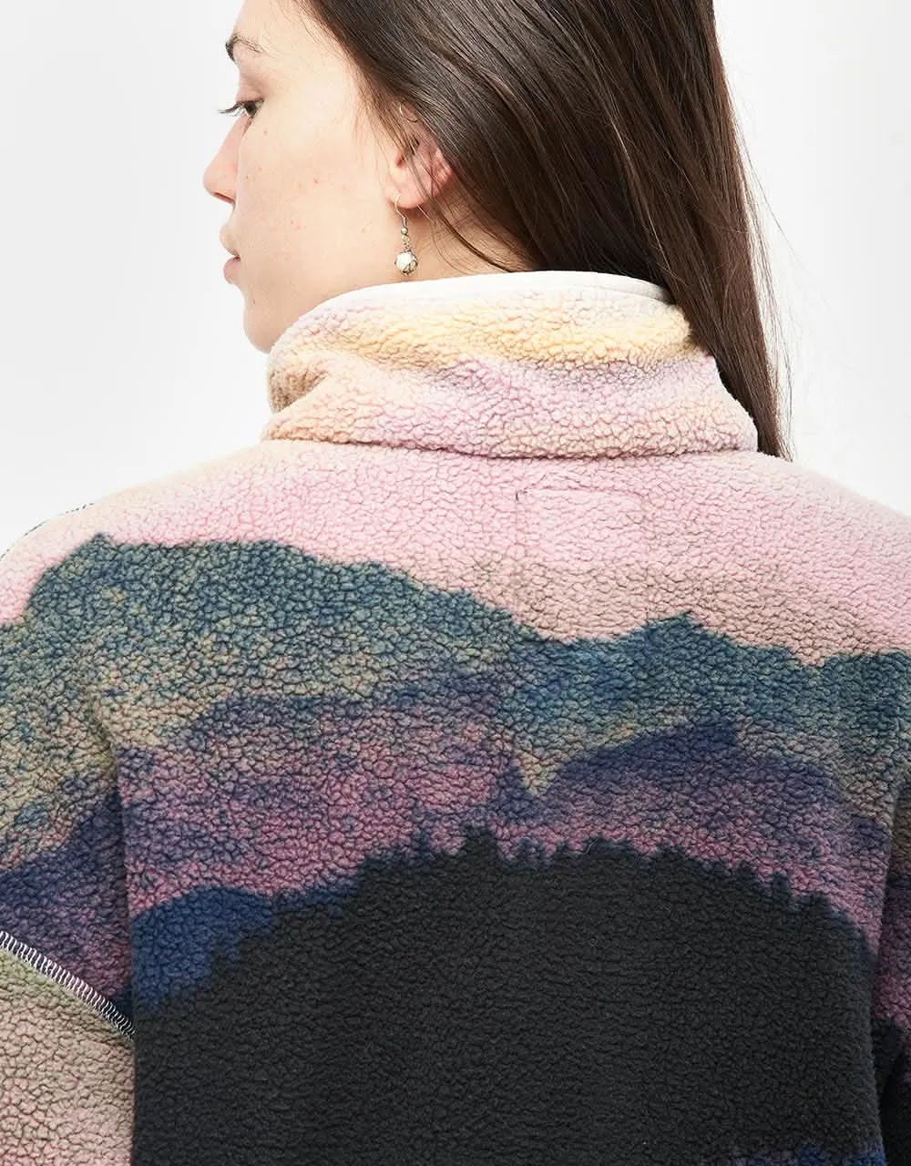 Columbia Helvetia™ II Printed Half Snap Fleece - Collegiate Navy Dolomites