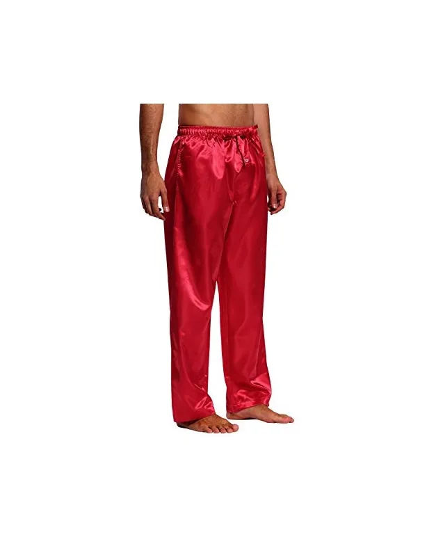 CYZ Men's Satin Pajama Pants