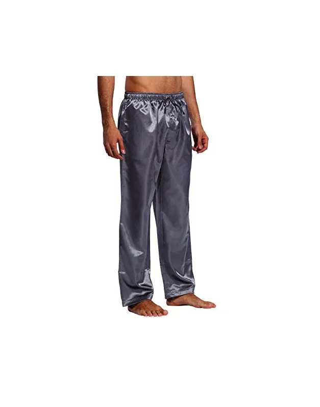CYZ Men's Satin Pajama Pants