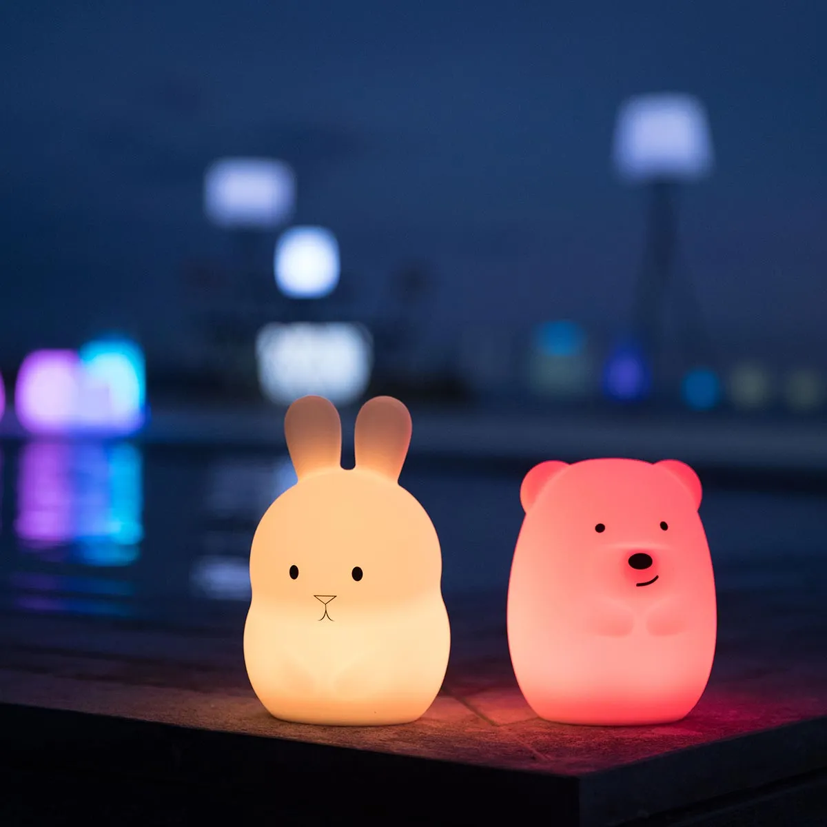 Décoration Lumineuse - Teddy - Blanc