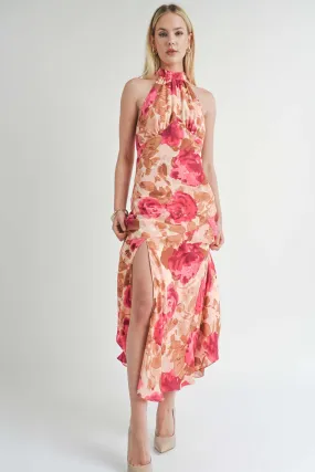 EMPOWERED HALTER MAXI DRESS