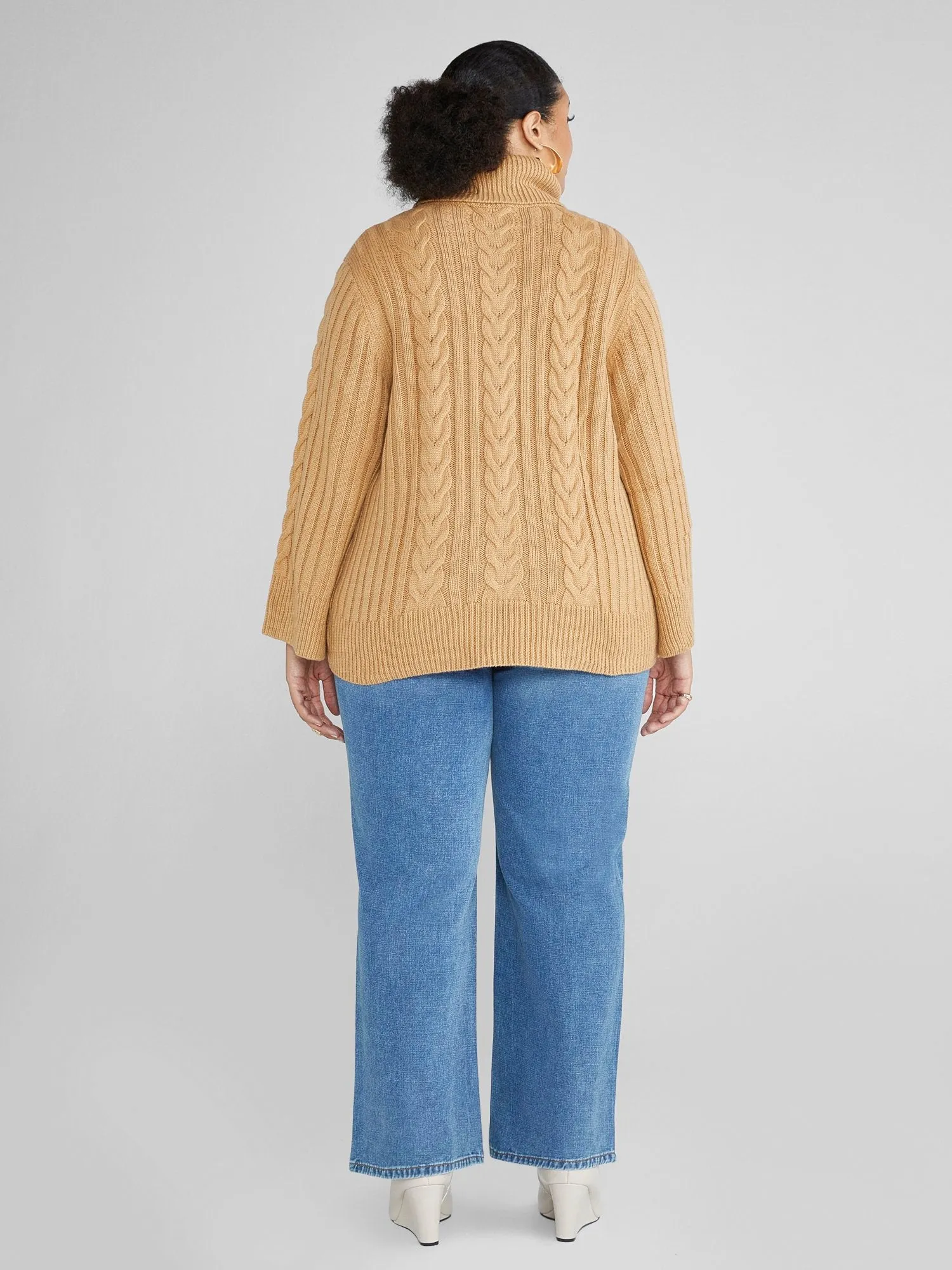Erin Bell Sleeve Turtleneck Sweater