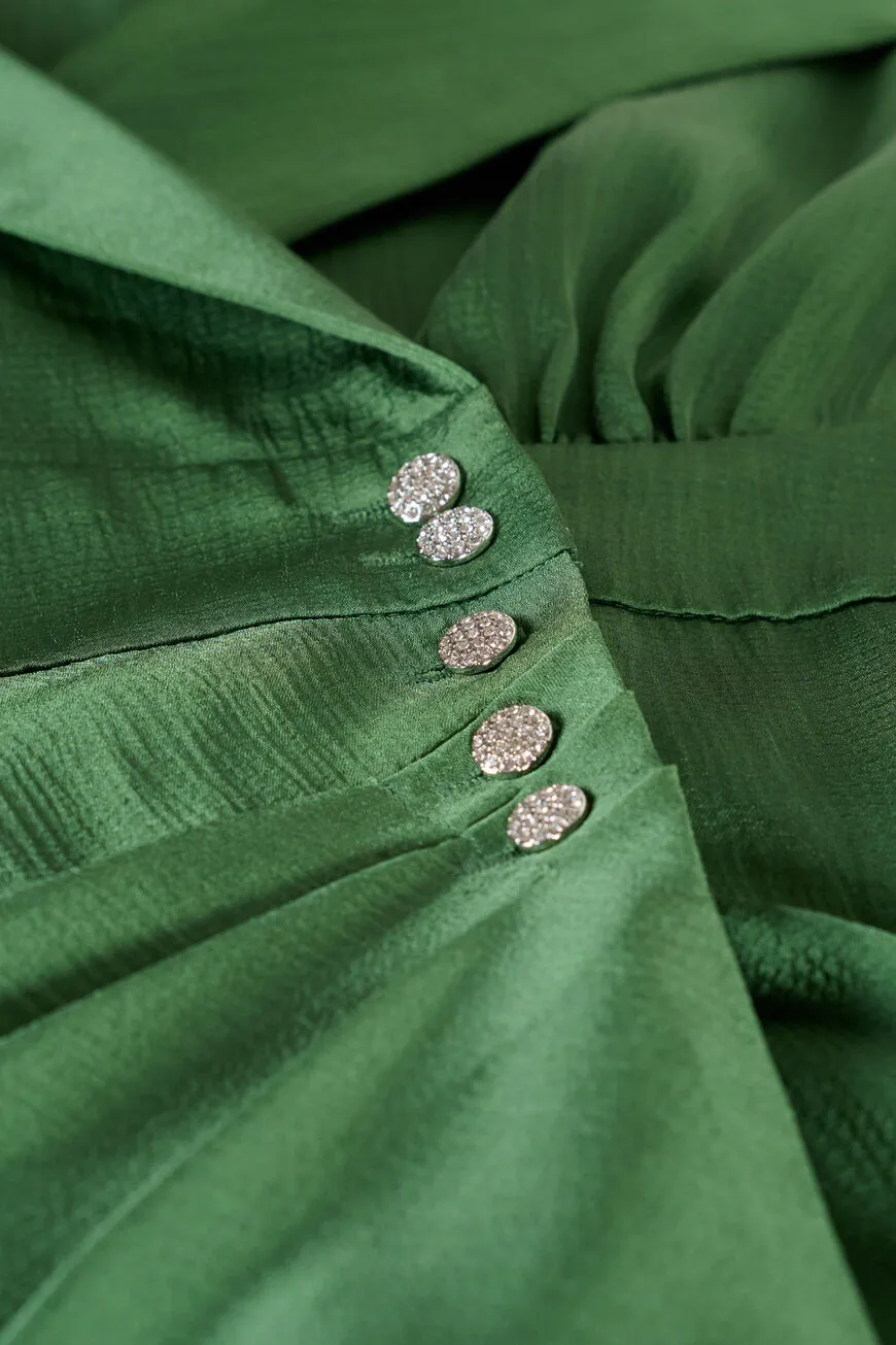 Falla Vert Dress