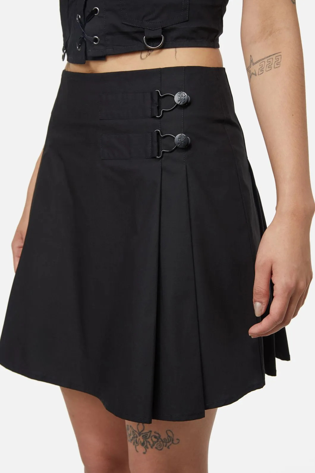 Field Work Pleated Skirt
