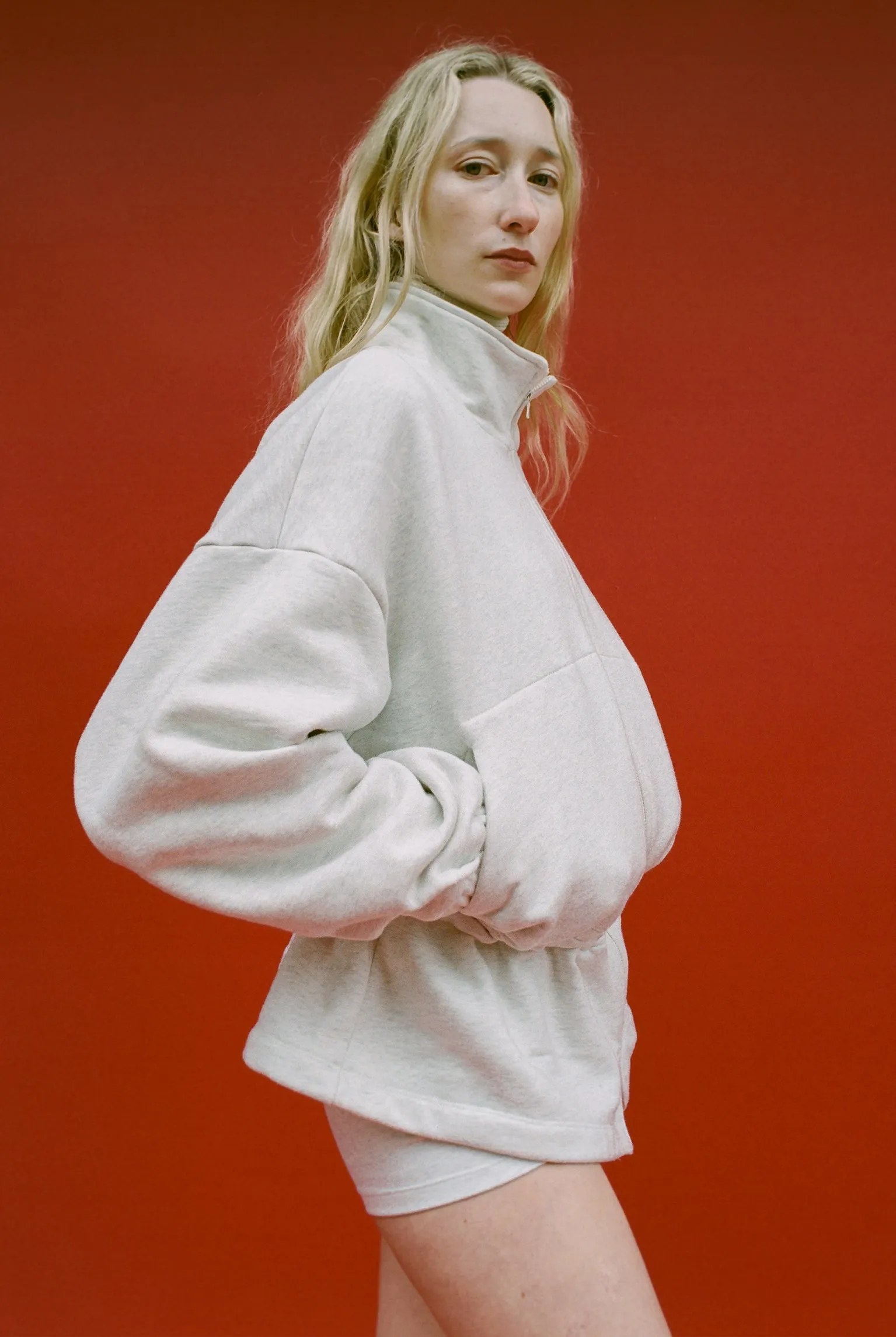 Fleece City Jacket - Ash Grey
