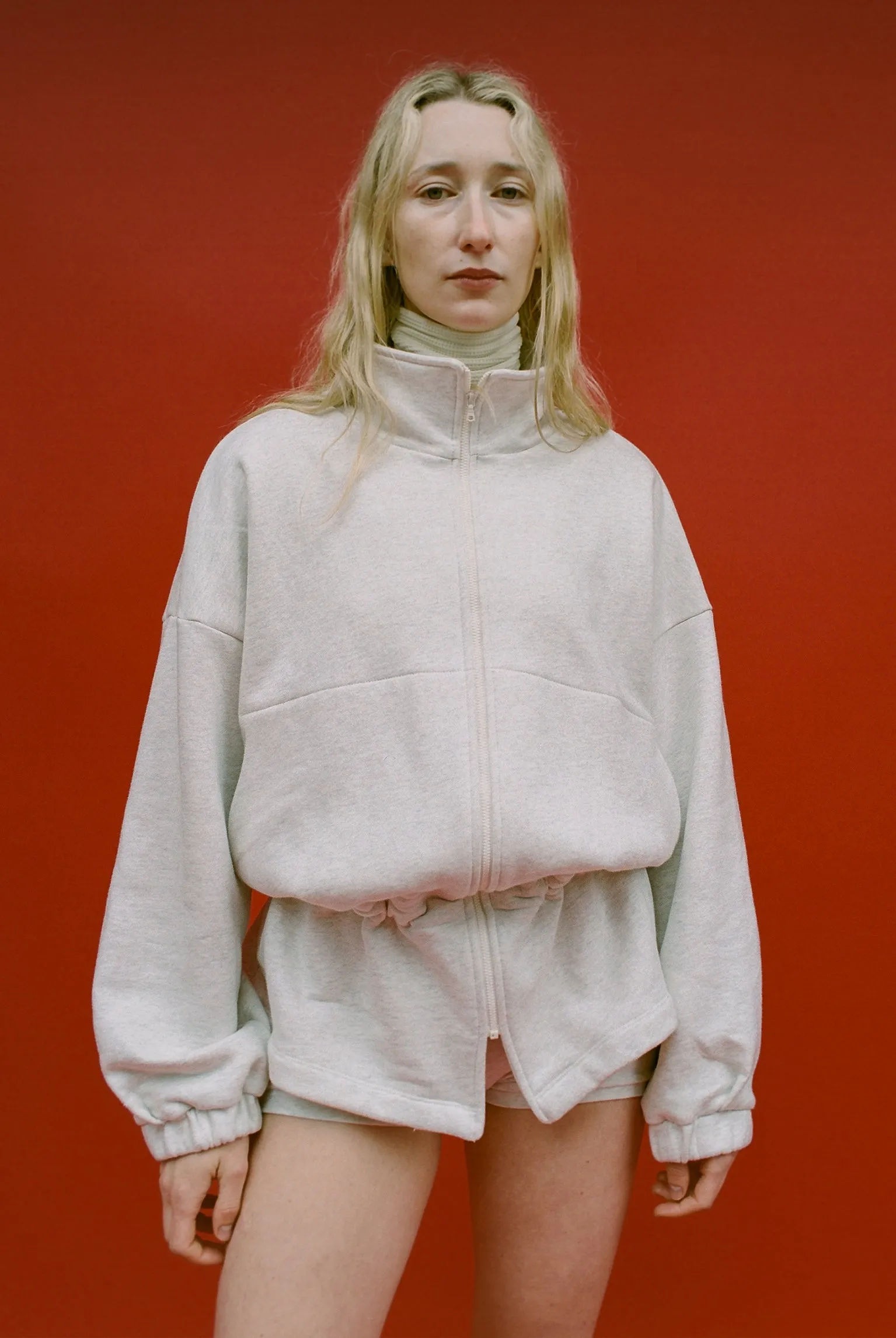 Fleece City Jacket - Ash Grey