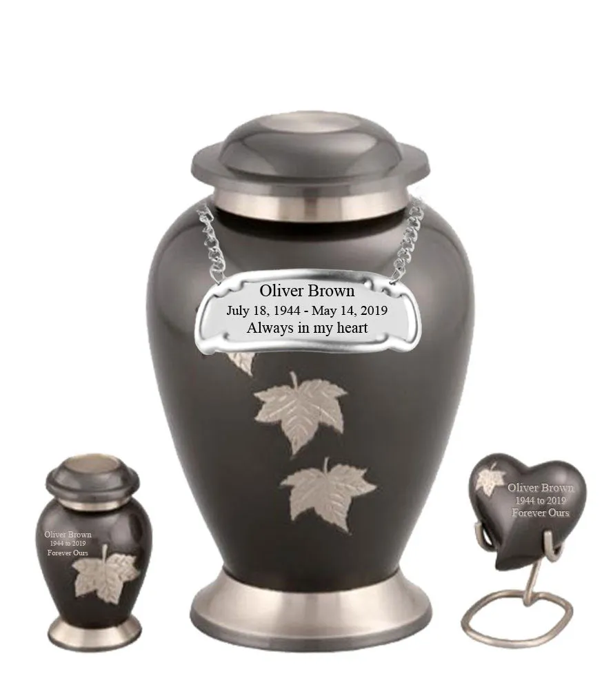 Flora Series - Autumnal Leaf Cremation Urn - IUET123FH