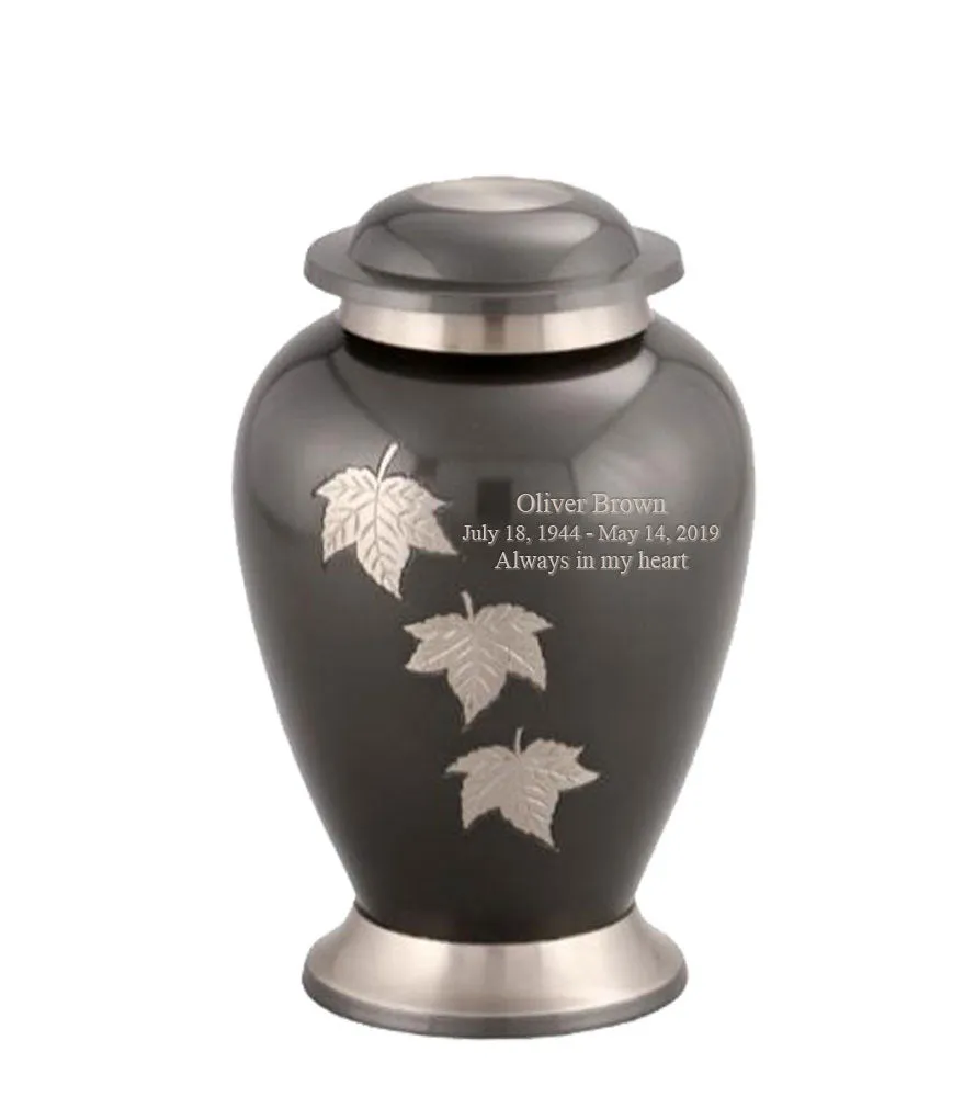 Flora Series - Autumnal Leaf Cremation Urn - IUET123FH