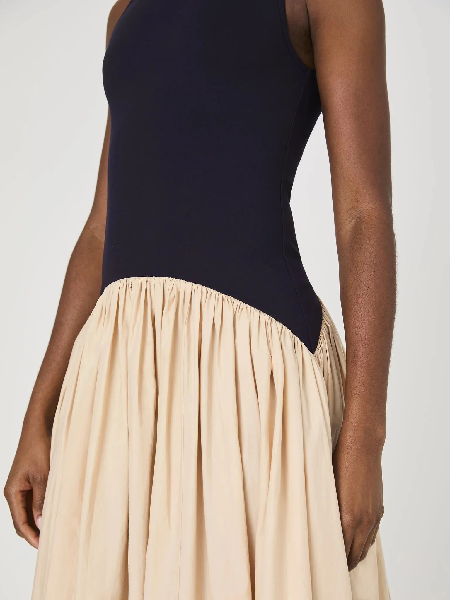 French Connection Kayle Jia Mix Midi Dress