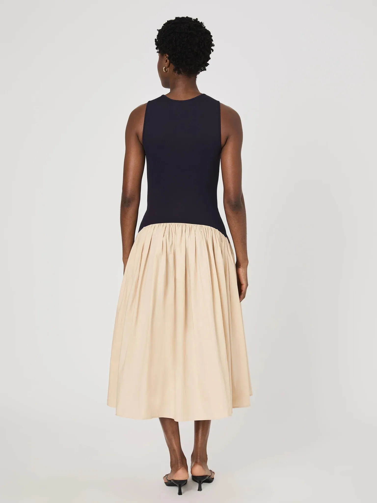 French Connection Kayle Jia Mix Midi Dress