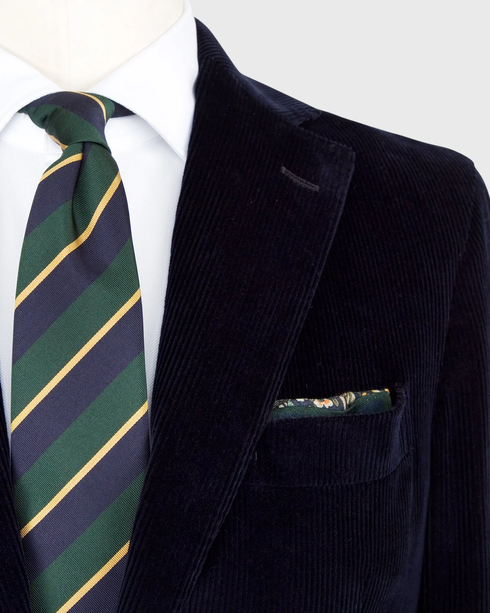 Garment-Dyed Kincaid No. 1 Jacket in Navy Washed Corduroy