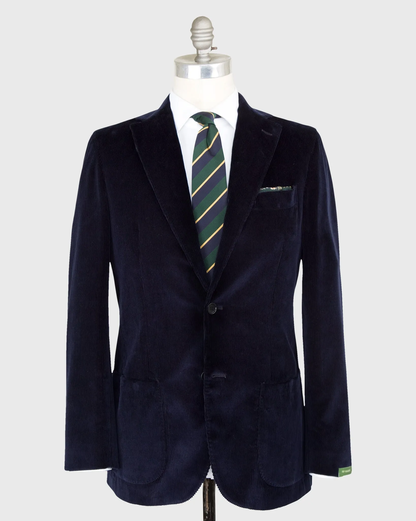 Garment-Dyed Kincaid No. 1 Jacket in Navy Washed Corduroy