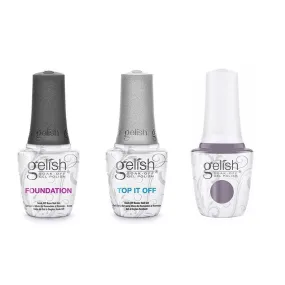 Gelish Combo - Base Top & It's All About The Twill