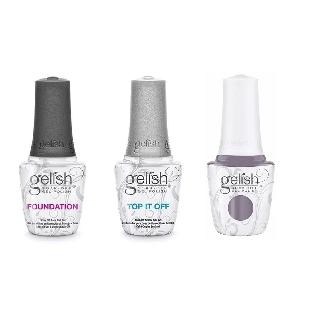 Gelish Combo - Base Top & It's All About The Twill
