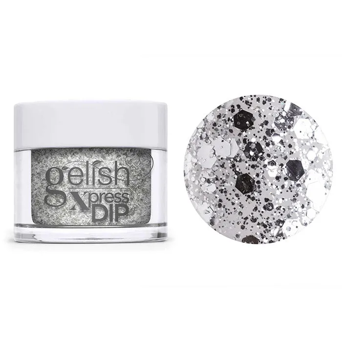 Gelish Professional Xpress Dip Powder Am I Making You Gelish? - Silver Glitter - 43G