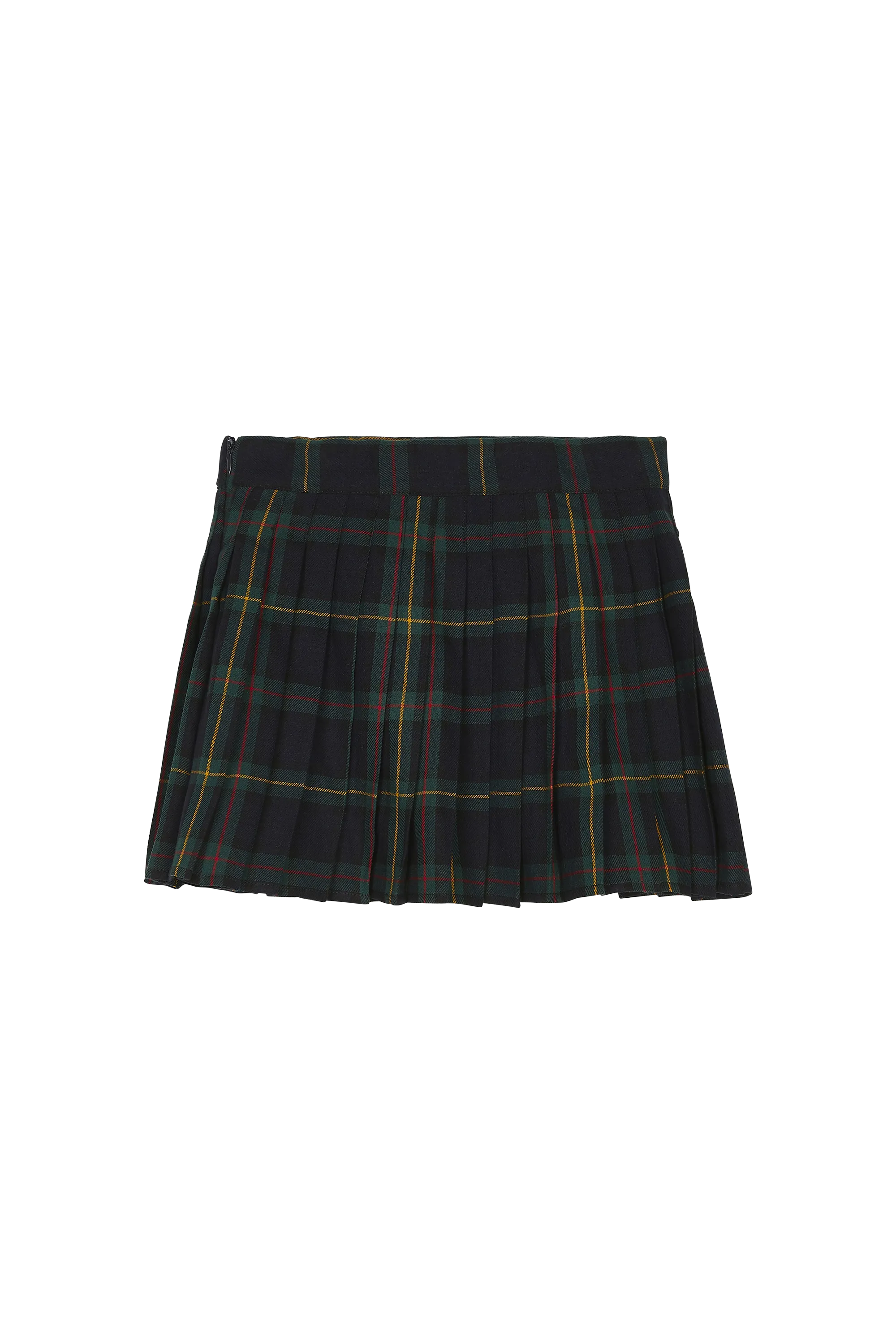 GLASGOW Green Checkers - Mini Skirt