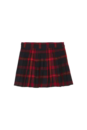 GLASGOW Red Checkers - Mini Skirt