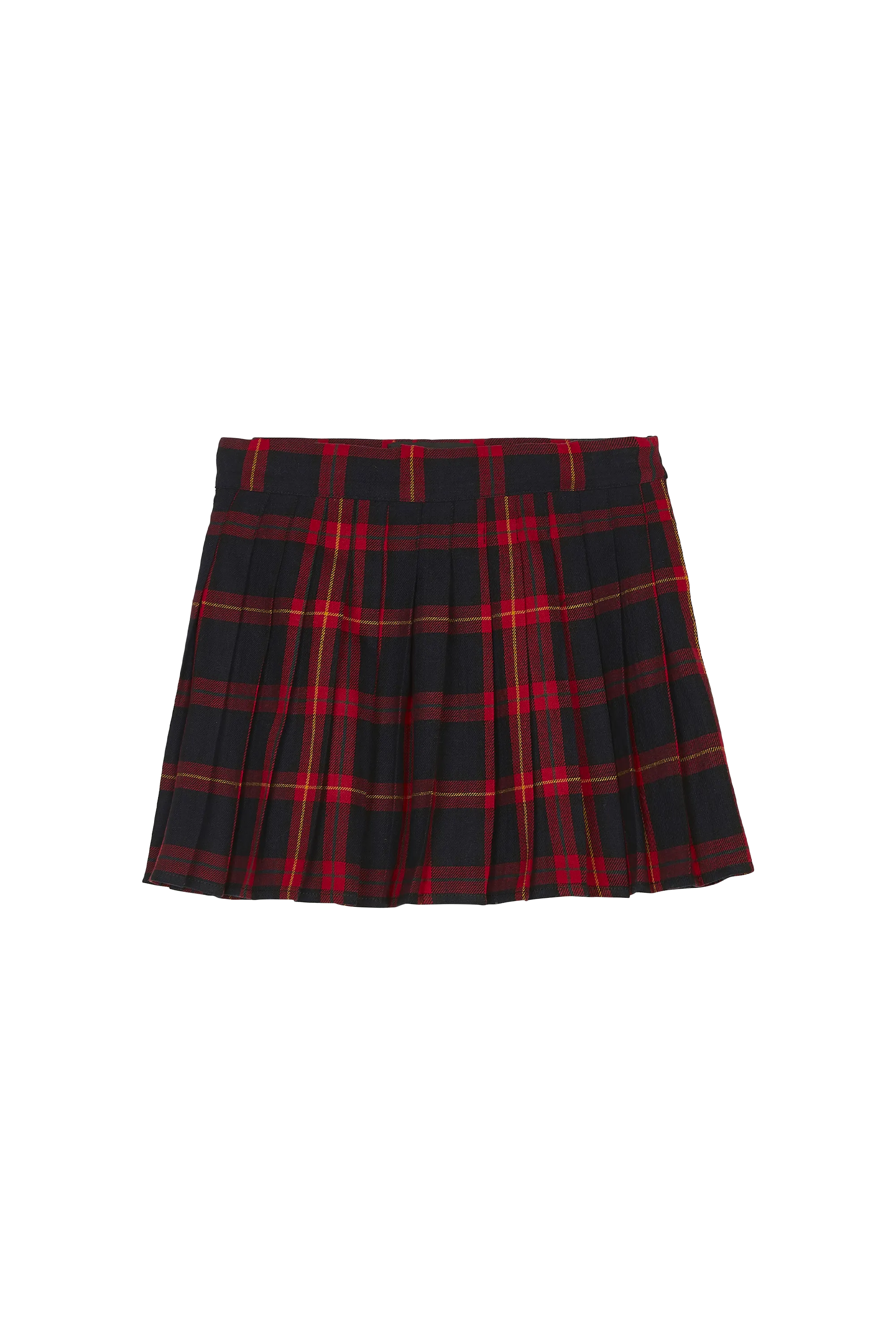 GLASGOW Red Checkers - Mini Skirt
