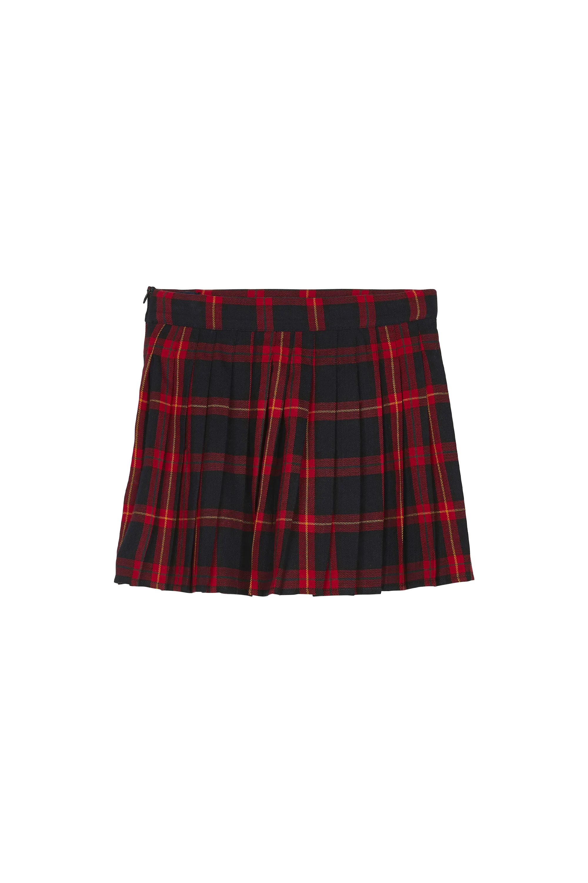 GLASGOW Red Checkers - Mini Skirt