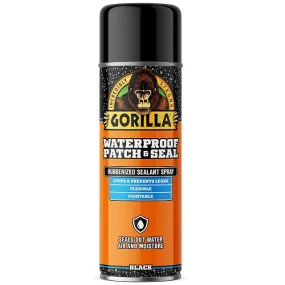 Gorilla Waterproof Patch & Seal Spray, Black 16 oz.