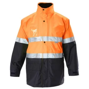 Hi Vis 6 In 1 2Tone Taped Jacket