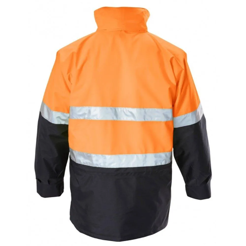 Hi Vis 6 In 1 2Tone Taped Jacket